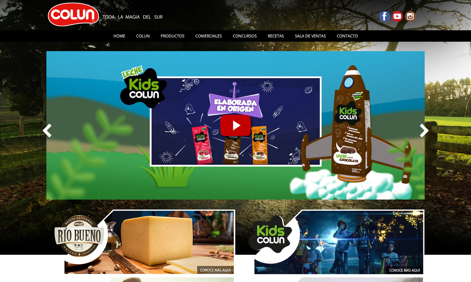 La magia del sur Colun